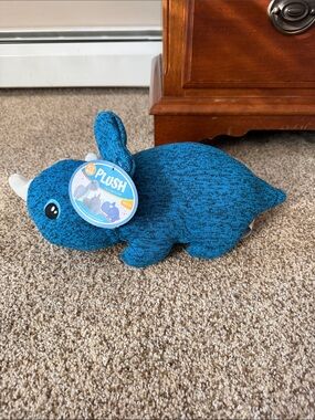 Plush Blue Dinosaur 🦕 Stuffed Animal